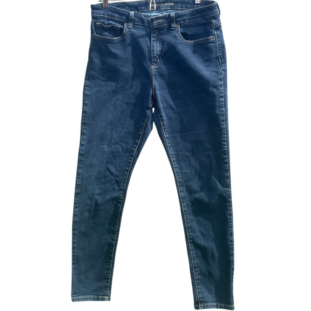 Y2K EUC Michael Kors Izzy Skinny Jean Size 10 Designer Classic